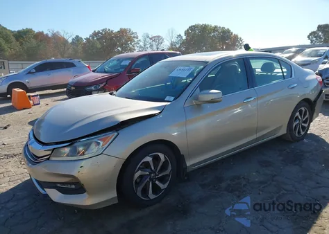 2017 Honda Accord Ex-L V6 из США, поврежденный, VIN 1HGCR3F87HA016365